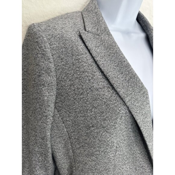 Banana Republic Women's Classic Fit Blazer Size 6 Gray Preppy Office - Picture 4 of 9